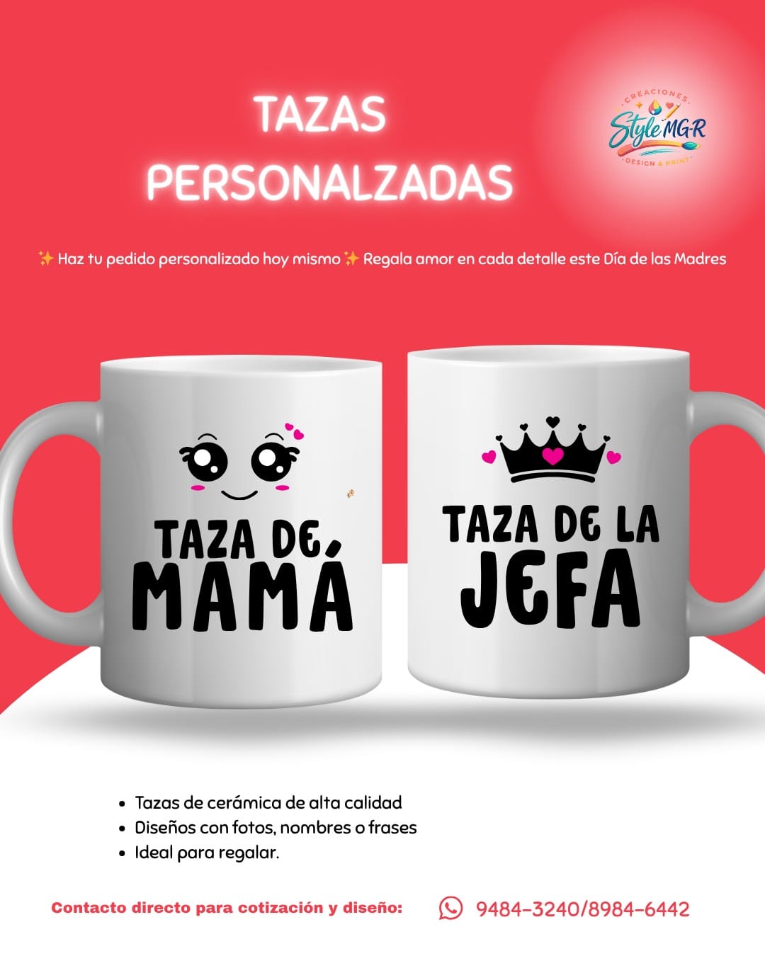 Tazas personalizadas